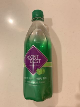 몽베스트 Montbest with Sparkling water Lime20병 — 5점을 준 리뷰어가 2021년 10월 올린 사용 사진