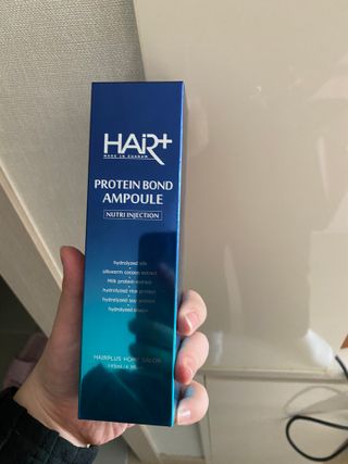 헤어플러스 단백질탈모샴푸 500ml+단백질본드앰플 145ml — 5점을 준 리뷰어가 2021년 4월 올린 사용 사진