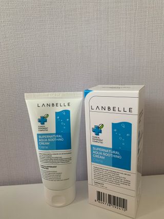 랑벨 수퍼내츄럴 아쿠아 수딩 크림 100ml — 5점을 준 리뷰어가 2022년 6월 올린 사용 사진