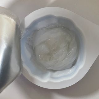 제주인디 폴리인디고 리프레쉬 바이오셀룰로오스 마스크팩 — 5점을 준 리뷰어가 2021년 11월 올린 사용 사진