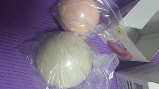 트라택 쿠셔닝 웨이트볼 0.5kg + 1kg SET — 4점을 준 리뷰어가 2022년 6월 올린 사용 사진
