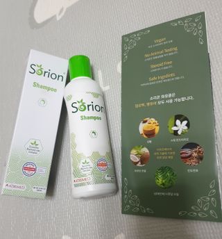 건선/아토피/트러블 두피 각질 케어 소리온 샴푸&플루이드 Shampoo & Fluid — 5점을 준 리뷰어가 2022년 3월 올린 사용 사진