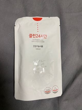 클린24시간 1BOX(5포) + 전용보틀(500ml) — 5점을 준 리뷰어가 2023년 5월 올린 사용 사진