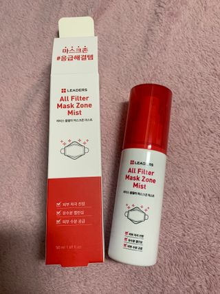 리더스코스메틱 리더스 올필터 마스크존 미스트 — 4점을 준 리뷰어가 2021년 1월 올린 사용 사진