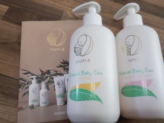 mom e 맘이 내추럴 베이비 케어 샴푸앤바스+로션 — 5점을 준 리뷰어가 2021년 1월 올린 사용 사진