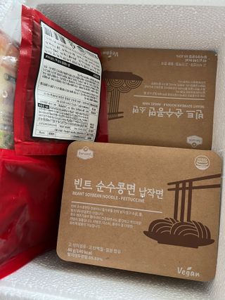 더빈트 빈트 순수콩면 3종 (+비건소스 2종 랜덤발송) — 5점을 준 리뷰어가 2023년 4월 올린 사용 사진