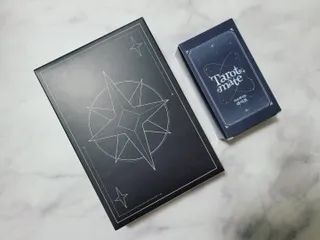 워터멜론컴퍼니 배우지 않고서도 할 수 있는 세상에 없던 셀프 타로카드 / 타로메이트 — 5점을 준 리뷰어가 2022년 12월 올린 사용 사진
