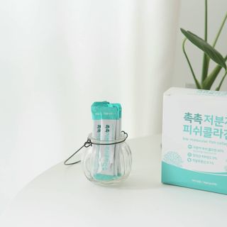 미스비 촉촉 저분자 피쉬콜라겐C — 4.5점을 준 리뷰어가 2021년 7월 올린 사용 사진