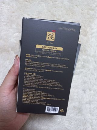 담소은 자극없는 무알콜 휴대용 한방가글 스틱 가글담 — 5점을 준 리뷰어가 2022년 8월 올린 사용 사진