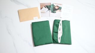 의식주의 비건 인증 오가닉 순면 베개 커버 레이어 커플 세트 — 5점을 준 리뷰어가 2023년 3월 올린 사용 사진