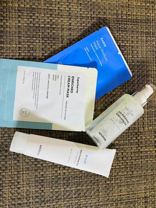 화이트리 비움 약산성 클렌징젤 ,마일드 필링젤 세트 — 5점을 준 리뷰어가 2021년 2월 올린 사용 사진