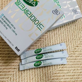 셀렉스스포츠 셀렉스 밀크세라마이드 저분자피쉬콜라겐 28포 X 1박스 — 5점을 준 리뷰어가 2021년 5월 올린 사용 사진