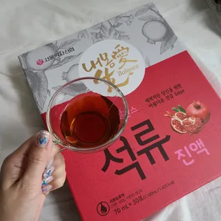서울약사신협_내몸애생발란스석류_70ml x 30포 — 5점을 준 리뷰어가 2021년 9월 올린 사용 사진