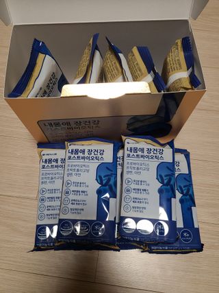 서울약사신협_내몸애장건강포스트바이오틱스_5gx100포 — 4점을 준 리뷰어가 2021년 10월 올린 사용 사진