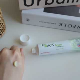 건선/아토/습진/민감성 피부 천연보습진정크림 소리온 크림 & 센시티브 크림 50g — 5점을 준 리뷰어가 2022년 1월 올린 사용 사진