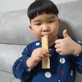 다나음 180도 칼슘젤리+아연면역젤리 — 5점을 준 리뷰어가 2022년 1월 올린 사용 사진