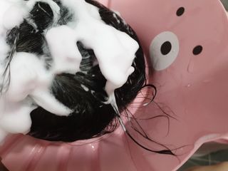 주식회사 권브라더스 [권브라더스] 목욕놀이 필수템, 핑키공주 유아버블클렌저 300ml 대용량 몽글몽글 구름 속 딸기향 — 5점을 준 리뷰어가 2022년 1월 올린 사용 사진