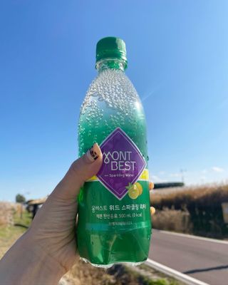 몽베스트 Montbest with Sparkling water Lemon OR Lime 20병(랜덤) — 4점을 준 리뷰어가 2022년 10월 올린 사용 사진