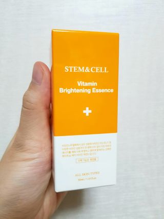 체르엠 스템앤셀 비타민 브라이트닝 에센스 30ml 1개 — 5점을 준 리뷰어가 2021년 10월 올린 사용 사진