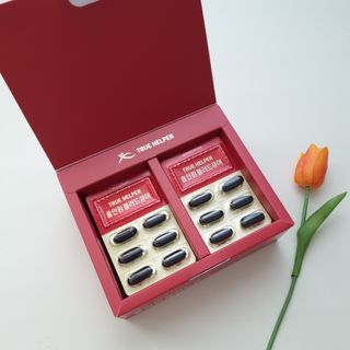트루헬퍼 홀인원 블러드큐어 혈행+혈압+콜레스테롤 한번에 1박스 1개월 — 5점을 준 리뷰어가 2023년 2월 올린 사용 사진