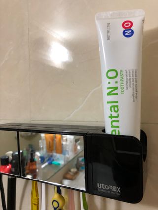프리마인 유해균 뿐만 아니라 유익균까지 씻어내는 치약은 그만, 건강한 구강환경을 만드는 덴탈엔오 — 5점을 준 리뷰어가 2022년 1월 올린 사용 사진