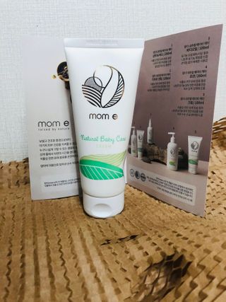 mom e 맘이 내추럴 베이비 케어 크림+바디오일 — 3점을 준 리뷰어가 2021년 1월 올린 사용 사진