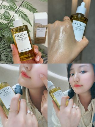 [스킨1004] 마다가스카르 센텔라 앰플 100ml — 5점을 준 리뷰어가 2024년 5월 올린 사용 사진