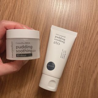냉장고에 넣어요, 붉은 트러블 피부 다음날 진정되요 [버진팜스 푸딩수딩아토] — 5점을 준 리뷰어가 2021년 1월 올린 사용 사진