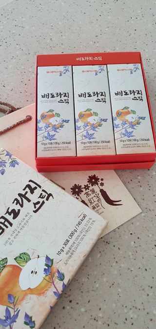 서울약사신협_배도라지스틱_10g x 30포 — 5점을 준 리뷰어가 2021년 3월 올린 사용 사진