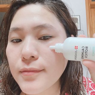 리더스코스메틱 리더스 카밍 바이오틱스 에센스 워터 — 5점을 준 리뷰어가 2021년 1월 올린 사용 사진