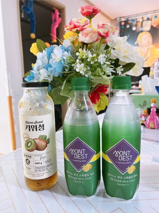 몽베스트 Montbest with Sparkling water Lemon OR Lime 20병(랜덤) — 5점을 준 리뷰어가 2022년 5월 올린 사용 사진