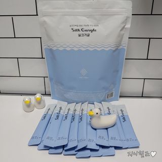 실크가글 실크단백질 함유 구강청결제 11ml 50포 — 5점을 준 리뷰어가 2021년 9월 올린 사용 사진