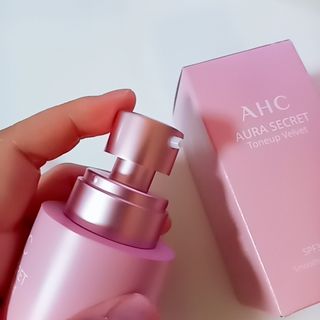 AHC 아우라 시크릿 톤업 벨벳 — 4.5점을 준 리뷰어가 2021년 4월 올린 사용 사진