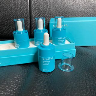 아로메르 리바이탈라이징 블루밍 앰플 10ml x 4ea — 5점을 준 리뷰어가 2021년 8월 올린 사용 사진