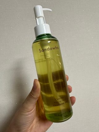 스킨큐어 산다화 순한 클렌징 동백 오일 200ml — 4점을 준 리뷰어가 2023년 3월 올린 사용 사진