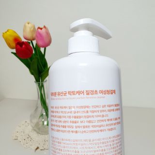 프리[닥터문] 유산균 락토케어 질경초 여성청결제 1000ml (젤타입) — 5점을 준 리뷰어가 2022년 5월 올린 사용 사진