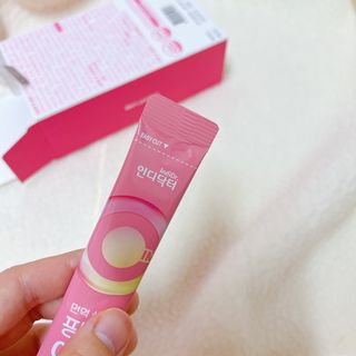 [인디닥터] 면역 생생 핑크 이뮨 젤리 — 5점을 준 리뷰어가 2022년 6월 올린 사용 사진