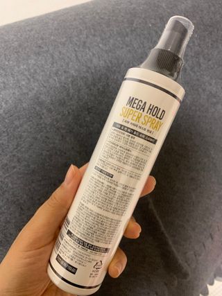 다슈코리아 다슈 포 맨 프리미엄 메가 홀드 슈퍼 스프레이 250ml — 5점을 준 리뷰어가 2021년 4월 올린 사용 사진