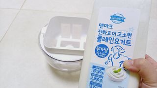 프리_[덴마크] 진하고 더 고소한 플레인 요거트 1.8L — 5점을 준 리뷰어가 2025년 5월 올린 사용 사진
