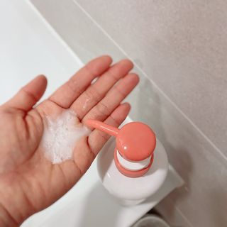 더마힐 헤어 컨디셔닝 샴푸 릴렉스 500ml — 5점을 준 리뷰어가 2021년 3월 올린 사용 사진