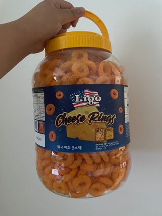 리고 치즈링 430g — 5점을 준 리뷰어가 2022년 9월 올린 사용 사진