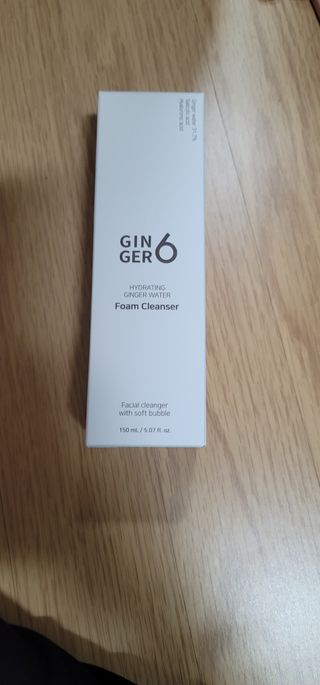 GINGER6 하이드레이팅 진저 워터 폼클렌징 — 5점을 준 리뷰어가 2021년 10월 올린 사용 사진