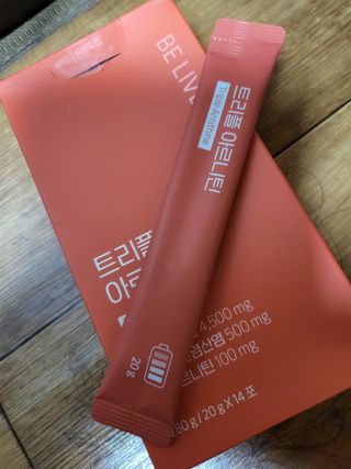 오늘도 트리플아르니틴 — 5점을 준 리뷰어가 2022년 8월 올린 사용 사진