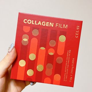 프리마인 귀족의 콜라겐, 92배 흡수율. 럭셔리 프리미엄 셀라브 콜라겐필름 30매 — 5점을 준 리뷰어가 2022년 6월 올린 사용 사진