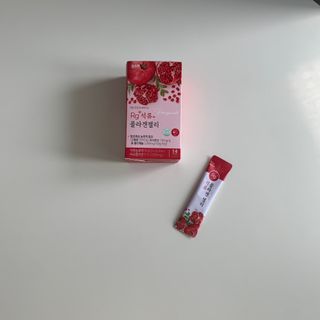 함초록 Rg+ 석류콜라겐젤리 — 5점을 준 리뷰어가 2021년 3월 올린 사용 사진