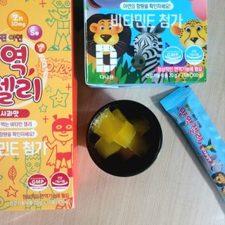 다나음 셀렌에 빠진 아연면역젤리 열대과일맛+사과맛 — 5점을 준 리뷰어가 2023년 6월 올린 사용 사진