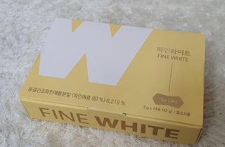 디오르 파인화이트 — 5점을 준 리뷰어가 2022년 1월 올린 사용 사진