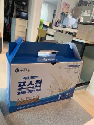 자연에온 마시는 프로틴 고함량 균형단백질 음료 포스틴 125ml 10개입 1BOX — 4점을 준 리뷰어가 2021년 5월 올린 사용 사진