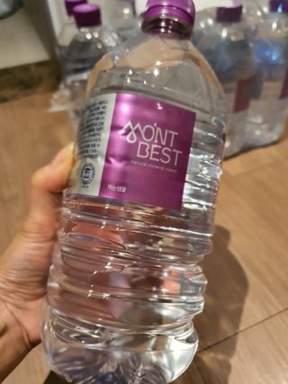 몽베스트 MONTBEST 1L 12입 — 5점을 준 리뷰어가 2022년 2월 올린 사용 사진