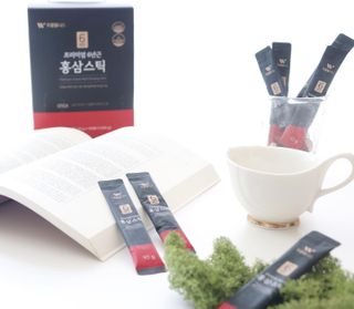 [푸름웰니스] 프리미엄 6년근 홍삼스틱 3mg x 100포 — 5점을 준 리뷰어가 2022년 3월 올린 사용 사진